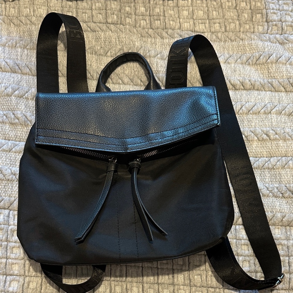 Excellent condition Botkier Black Fabric with Logo Detail